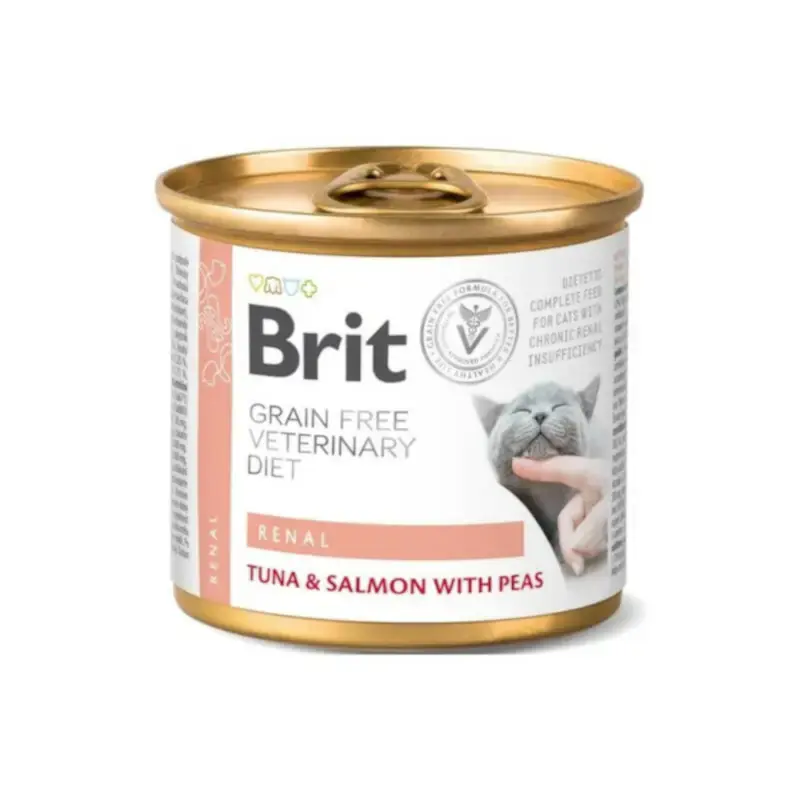 Zniżka BRIT Cat Veterinary Diet Renal - mokra karma dla kota, 200g