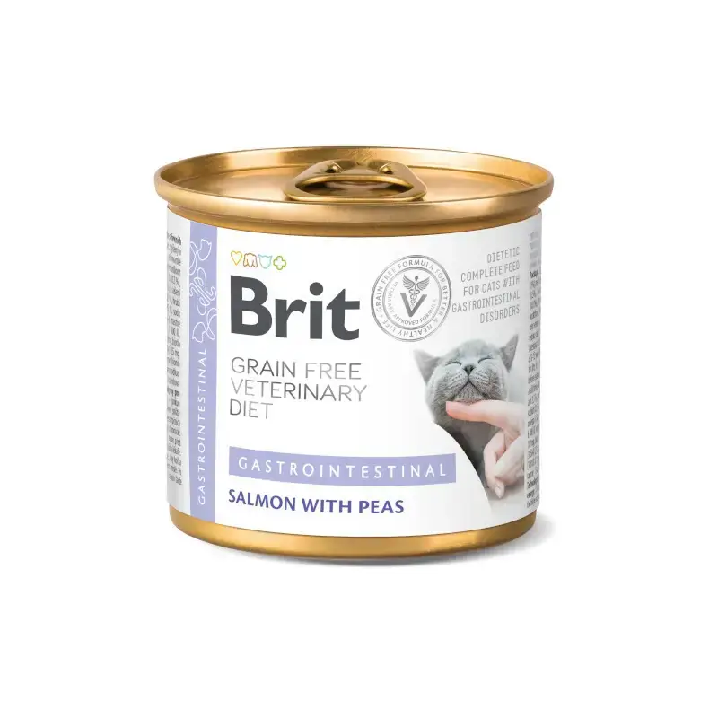 BRIT Cat Veterinary Diet Gastrointestinal - mokra karma dla kota, 200g Nie przegap