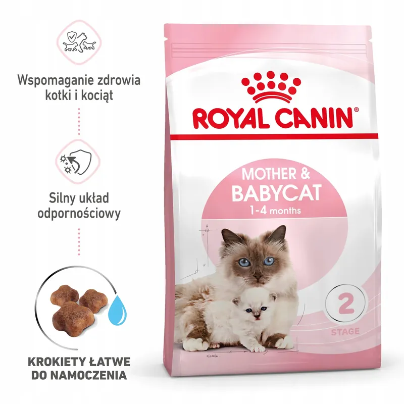 Do wyczerpania zapasów ROYAL CANIN Mother&Babycat karma sucha dla kotek w okresie ciąży 0,4 kg