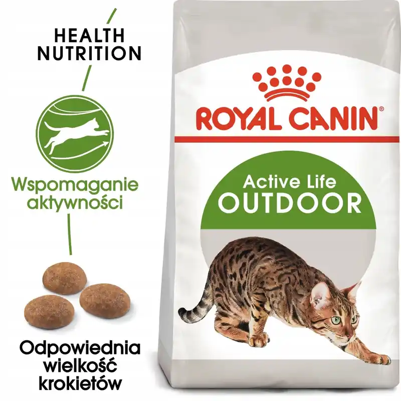 Sprawdź teraz ROYAL CANIN Outdoor karma sucha dla kotów dorosłych 2 kg