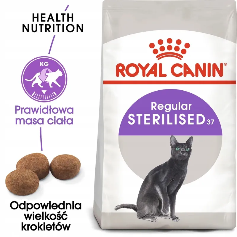 ROYAL CANIN Sterilised karma sucha dla kotów dorosłych 2 kg Nie przegap