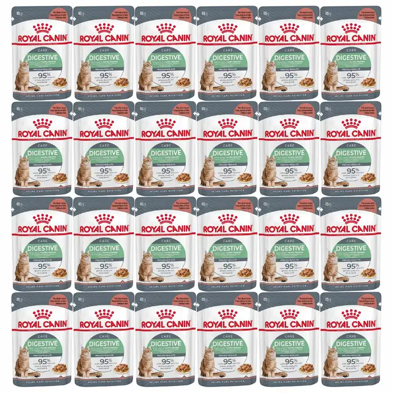 ROYAL CANIN Digestive Care Gravy karma mokra w sosie dla kota 24 x 85g Łatwy zwrot