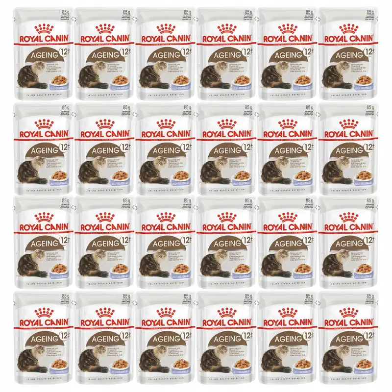 Do wyczerpania zapasów ROYAL CANIN Ageing +12 Jelly karma mokra w galaretce dla kota 24 x 85g