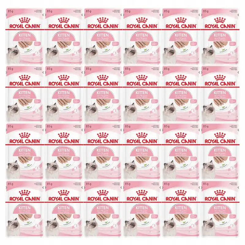 ROYAL CANIN Kitten Instinctive karma mokra pasztet dla kociąt 24 x 85g Popularny