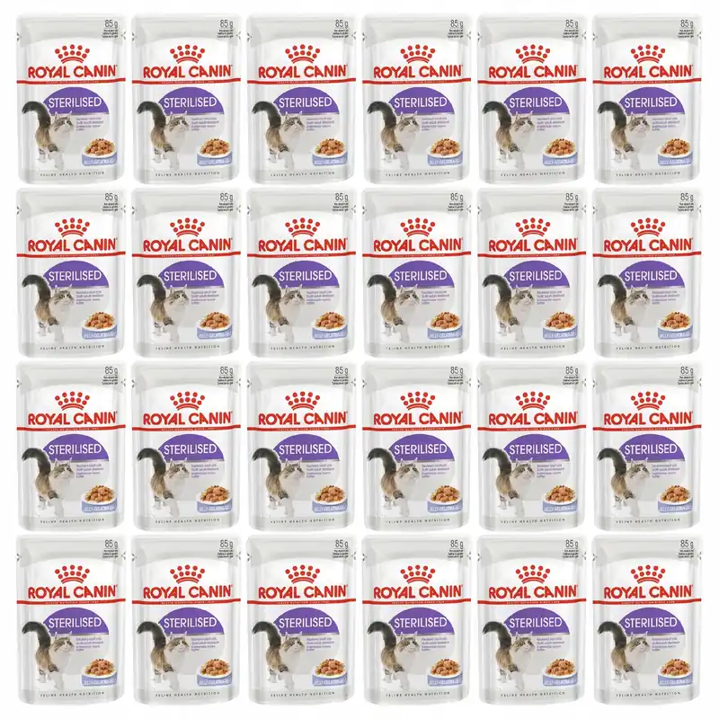 ROYAL CANIN Sterilised Jelly karma mokra w galaretce dla kota 24 x 85g Zniżka