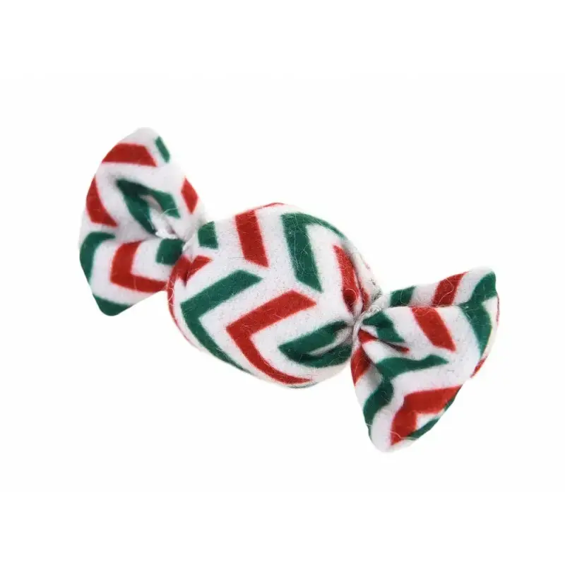 Barry King Cukierek czerwone/zielone paski - Pluszowa zabawka dla kota, 9cm Cena promocyjna