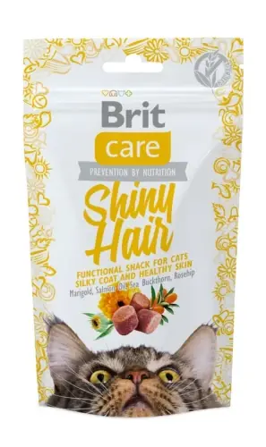 Najlepsza cena Brit Care Cat Functional Snack Shiny Hair 50g