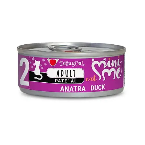 Disugual MINI-ME 02 Kaczka Karma mokra dla kota 85g Oferta limitowana