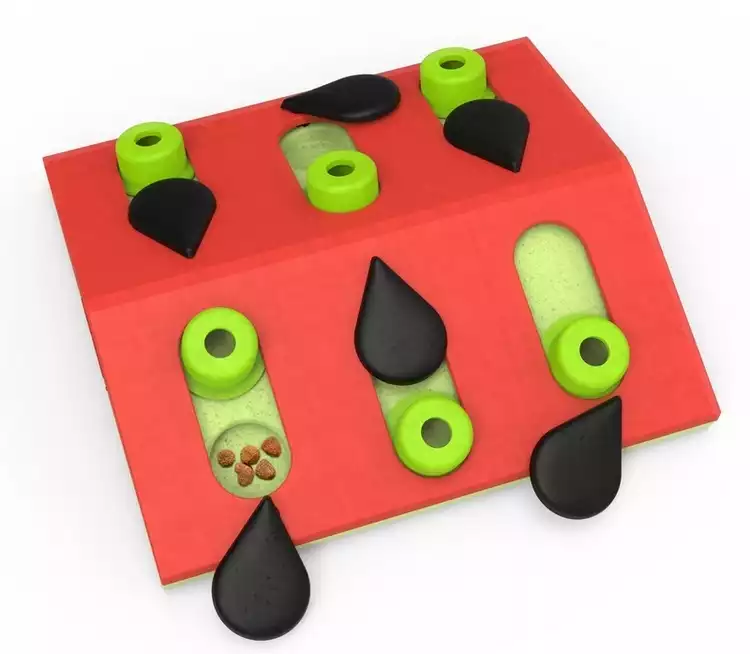 NINA Ottosson Cat Melon Madness Puzzle & Play gra edukacyjna dla kotów Zniżka