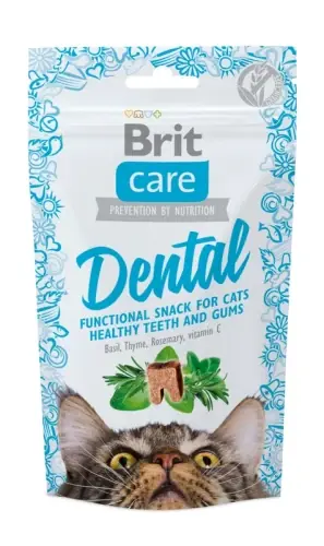 Brit Care Cat Snack Dental 50g Oferta