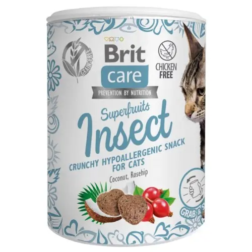 Brit Care Cat Superfruits Insect 100g Rabat