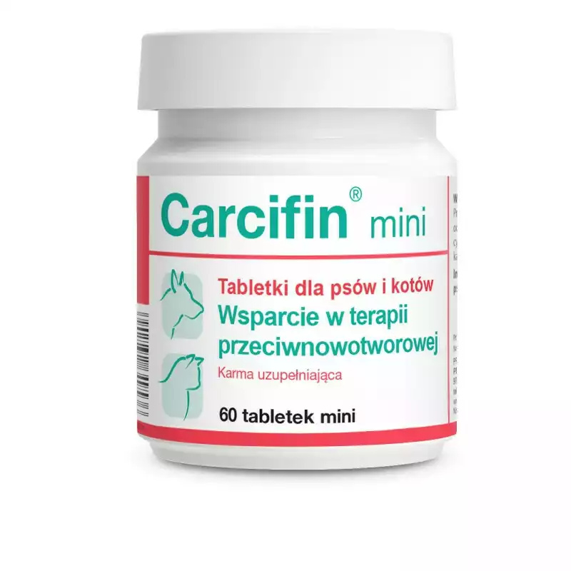DOLFOS CARCIFIN Mini - Wsparcie w terapii przeciwnowotworowej, 60 tabletek Tylko do końca tygodnia