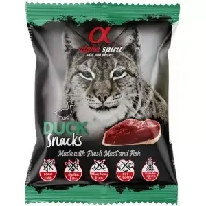 Alpha Spirit Przysmak dla kota kostki z kaczk膮 50g Popularny