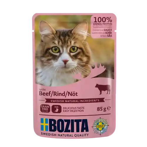 Bozita Kawa艂ki w sosie z wo艂owin膮 85g Nie przegap
