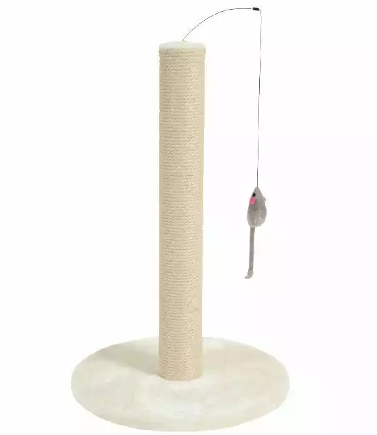 Oferta ZOLUX Drapak sizalowy słupek z zabawką 48 cm, kolor beżowy