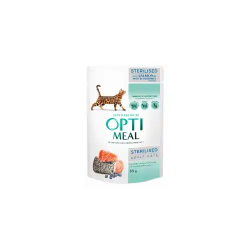 Optimeal 艂oso艣 z jagodami w galaretce 85g Nowość