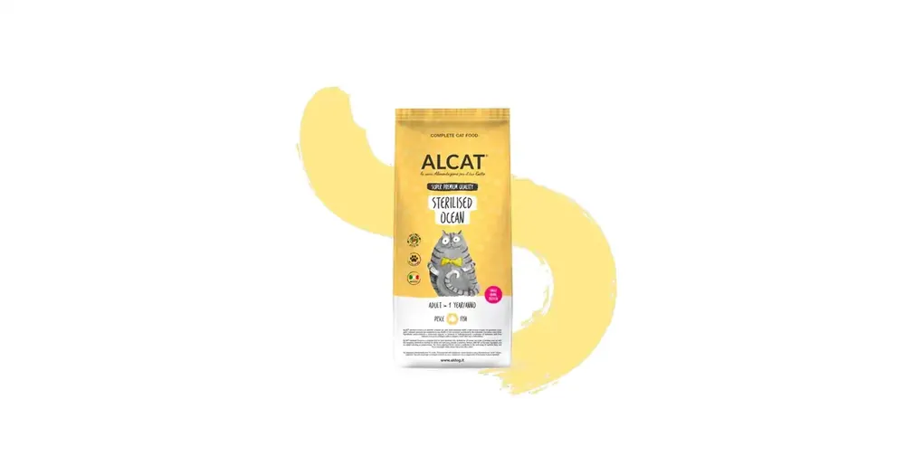 ALCAT Sterilized OCEAN karma dla kotów sterylizowanych na bazie ryby 8 kg Najlepsza cena