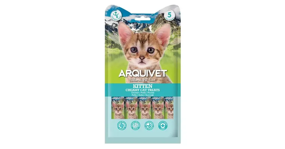 Zamów dziś Creamy Cat Treats – KITTEN – Kremowy przysmak z kurczaka