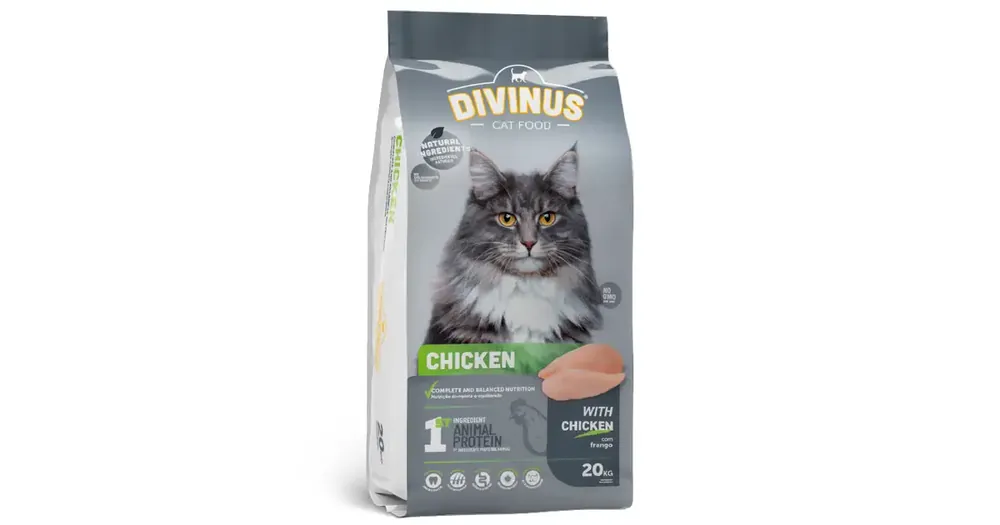 Obniżka ceny Divinus Cat Meat Chicken dla kotów dorosłych 2kg