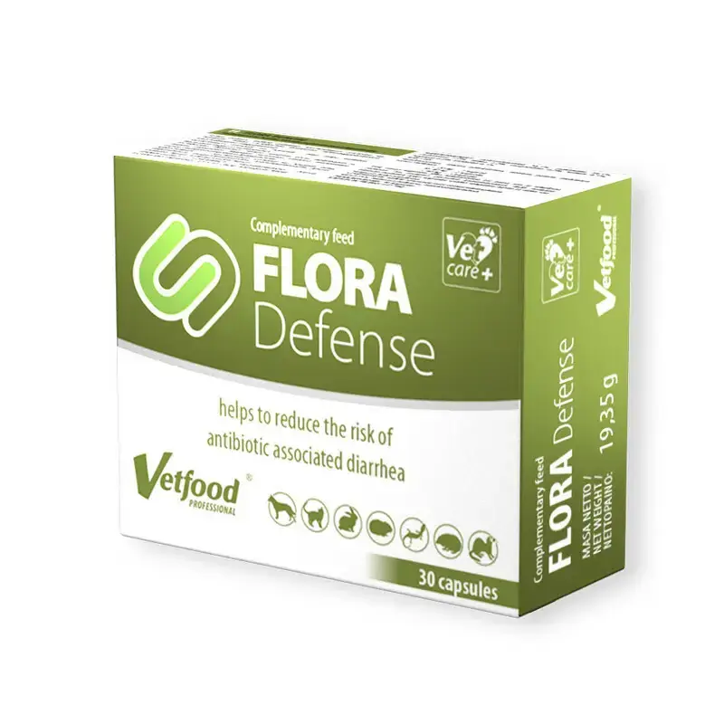 VETFOOD Flora Defense - synbiotyk dla zwierząt Oferta limitowana