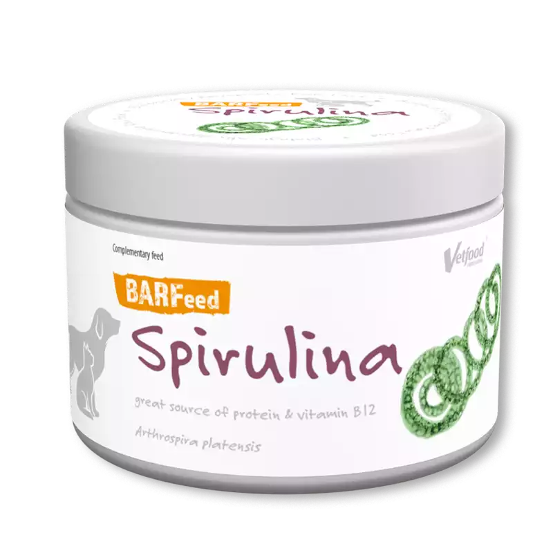 VETFOOD BARFeed Spirulina - suplement diety dla zwierząt 200 g Niska cena