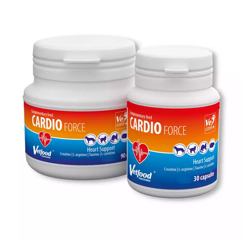 Promocja VETFOOD Cardioforce - suplementy diety dla psów i kotów