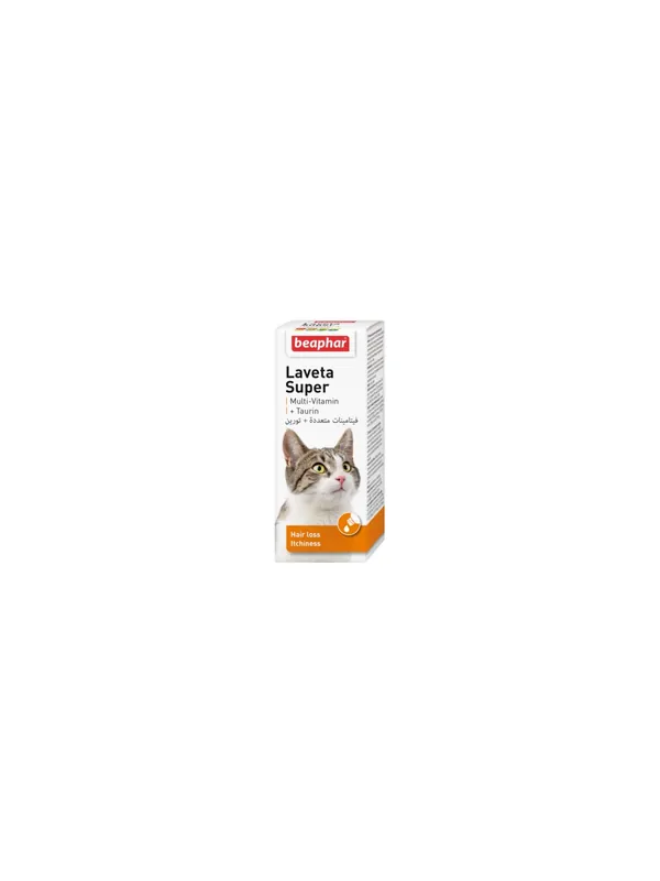 Beaphar Laveta Super Cat - preparat na sierść dla kota 50ml Ograniczona ilość