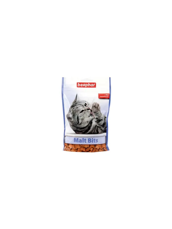 Beaphar Malt Bits - z pastą przeciw pilobezoarom 150g Tylko do końca tygodnia