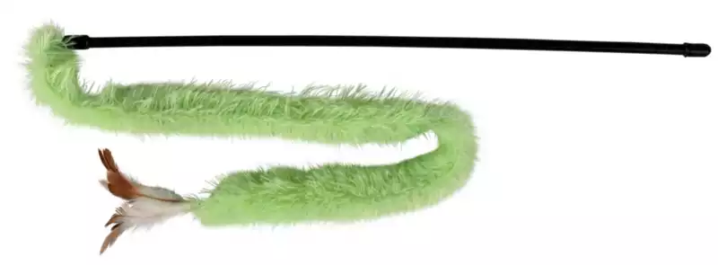 Szybka wysyłka TRIXIE Wędka z pluszową wstążką dla kota 48 cm