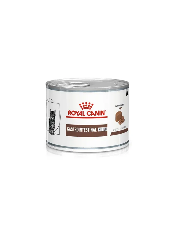 Wyprzedaż Royal Canin Veterinary Diet Feline Kitten Gastrointestinal puszka 195g