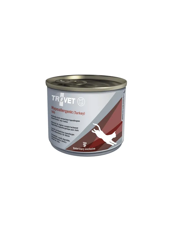 Trovet TRD Hypoallergenic Indyk dla kota puszka 200g Rabat