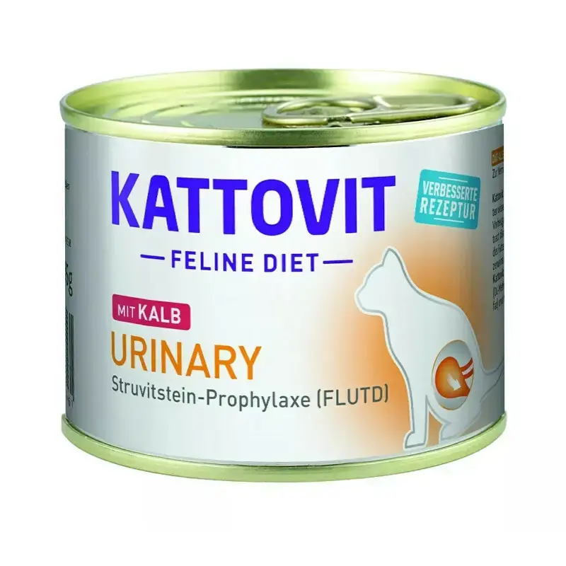 KATTOVIT Feline Diet Urinary z cielęciną - mokra karma dla kotów 185g Hit cenowy
