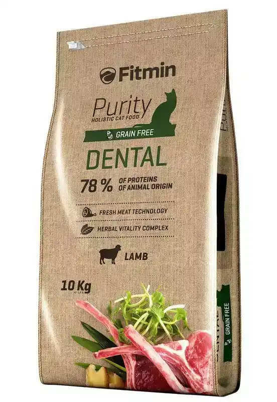 Zamów teraz FITMIN Purity Dental - Sucha karma dla dorosłych kotów wspierająca utrzymanie zdrowej jamy ustnej