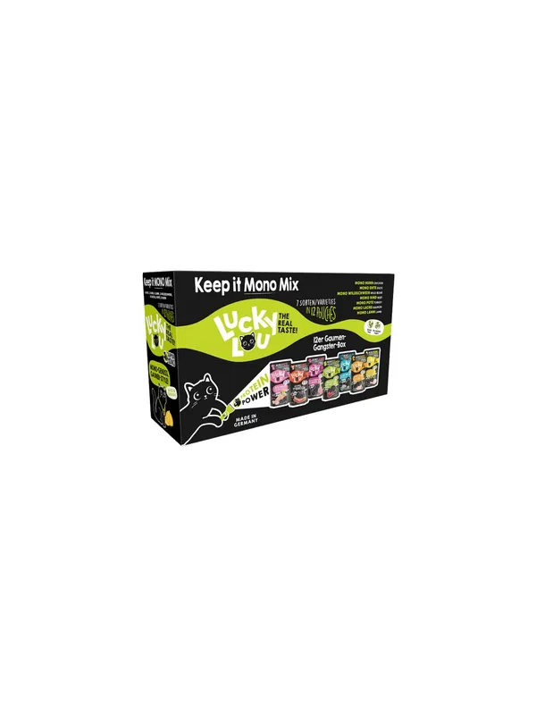 Niska cena Lucky Lou SuperMono Keep it Mono Mix Multipack saszetki 12x125g