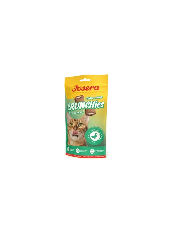 Bezpieczne zakupy Josera Kot Crunchies Duck 60g