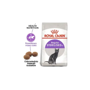 Darmowy zwrot Royal Canin Sterilised karma sucha dla kotów dorosłych, sterylizowanych 4kg