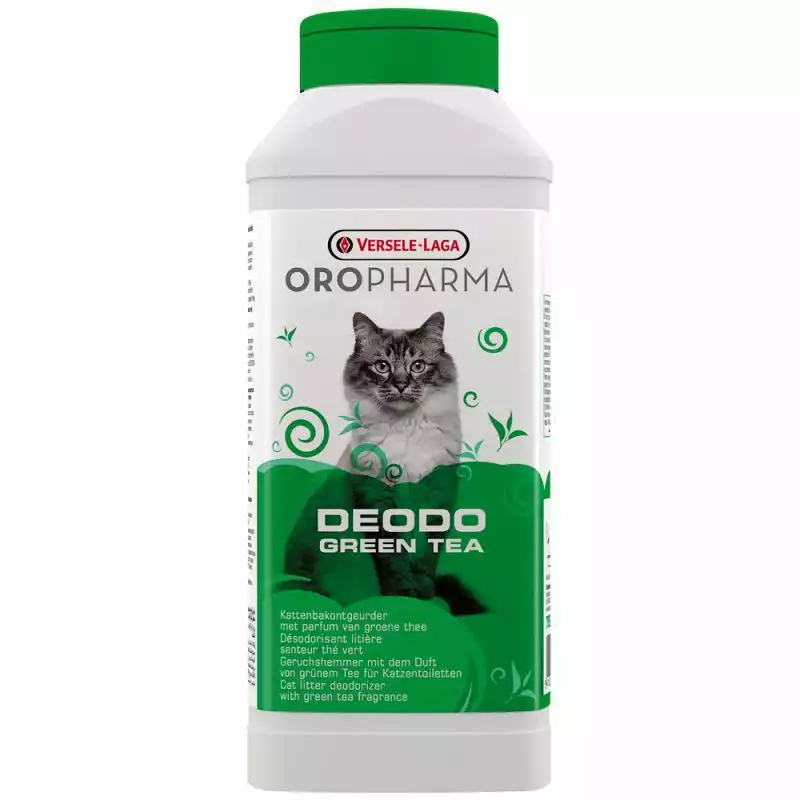 Oferta czasowa OROPHARMA Deodo Green Tea pochłaniacz zapachów do kociej kuwety 750 g