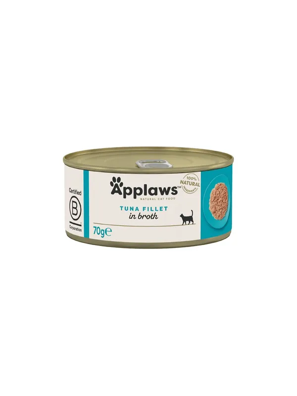 Super okazja Applaws w bulionie 70g Filet z tuńczyka