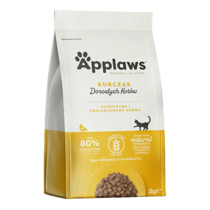 APPLAWS ADULT CHICKEN- Sucha karma dla kota Ograniczona ilość