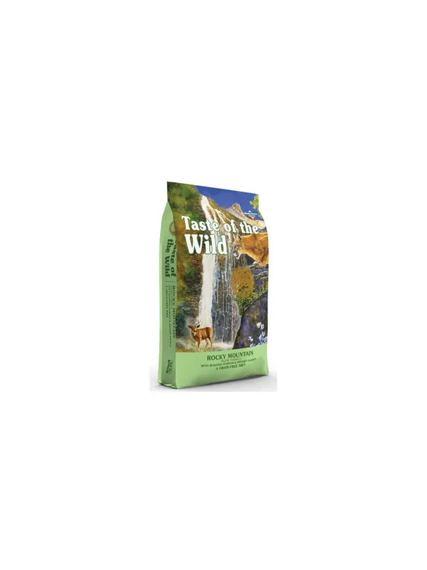 Taste of the Wild Rocky Mountain Feline z dziczyzną i łososiem 6,6kg Nie przegap