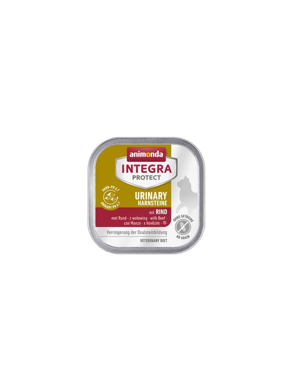 Animonda Integra Protect Urinary Harnsteine Oxalate dla kota - z wołowiną tacka 100g Zamów teraz