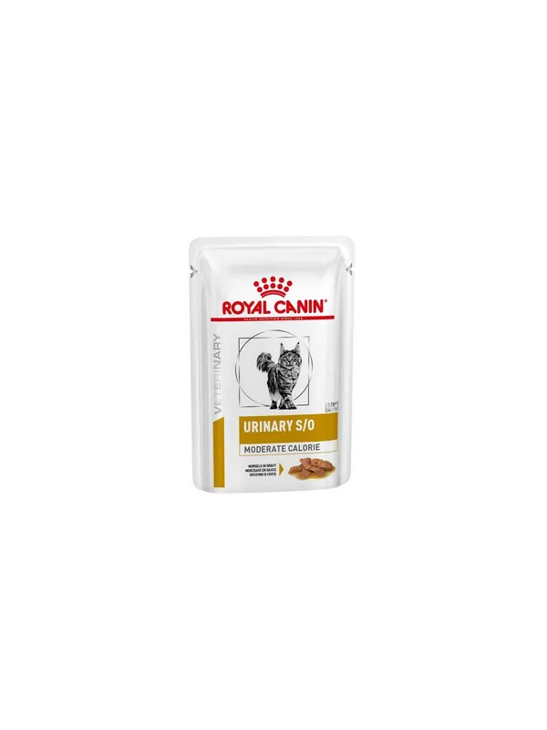 Nowy Royal Canin Veterinary Diet Feline Urinary S/O Moderate Calorie saszetka 85g