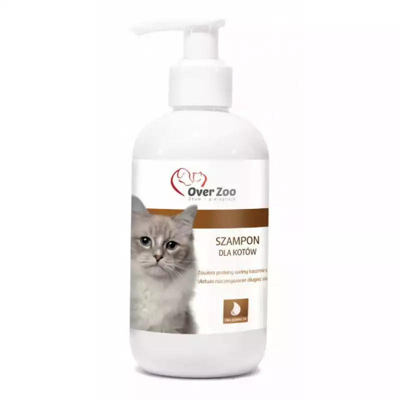 OVER ZOO - Szampon dla kotów, 250ml Niska cena