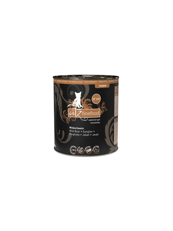 Catz Finefood Pure Dzik (Purrrr N.109) puszka 800g Cena promocyjna