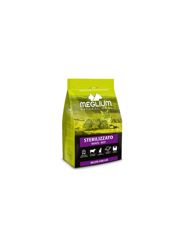 Meglium Cat Adult Neutered Beef 10kg Bestseller