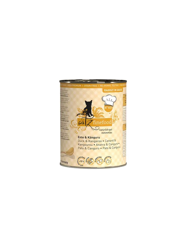 Catz Finefood Ragout in Sauce Kaczka i Kangur (N.607) puszka 380g Zamów teraz
