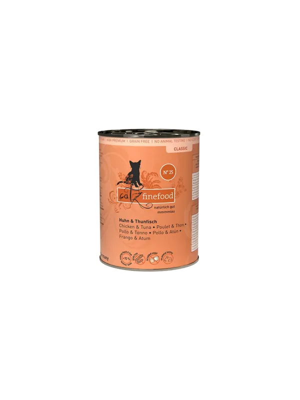 Catz Finefood Classic N.25 Kurczak i Tuńczyk puszka 400g Oferta limitowana