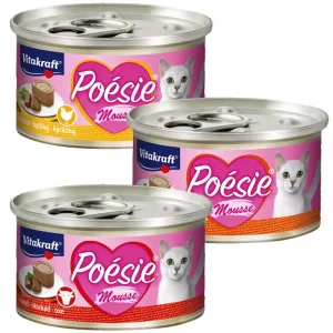 Do wyczerpania zapasów VITAKRAFT - POÉSIE - MUS - mokra karma dla kota, puszka 85g