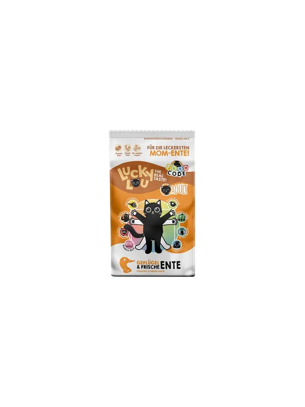Lucky Lou Food Code Lifestage Adult Drób & Kaczka 1,7kg Bezpieczne zakupy
