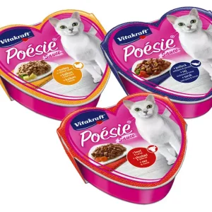 Ostatnie sztuki VITAKRAFT POÉSIE - SOS - mokra karma dla kota, szalka 85g